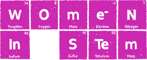 Women in STEM Periodic Table - women in stem, stem, steminist, periodic table, science, woman, girl, technology, engineering, maths, power, text, pink, love, xmorfina - Standard T-Shirt