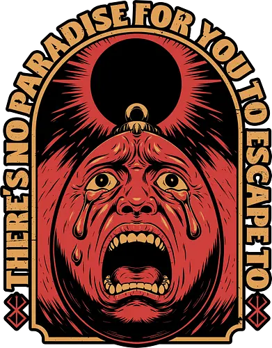Screaming Egg Eclipse Anime - Berserk, Screaming, Scream, Egg, Solar Eclipse, Eclipse, Anime, Manga, Anime Aesthetic, Manga Art, Manga Anime, Anime And Manga, Adult Animation, Animation, Classic Animation, Vintage Animations, Tv Show, Dark Fantasy, Fantasy, Adventure, Cosmic Horror, Cosmic, Ancient Gods, Ancient, Medieval, Horror Stories, Horror, Creepy, Scary, Demon, Paradise, Griffith, Beherit, Guts, Otaku - Standard T-Shirt