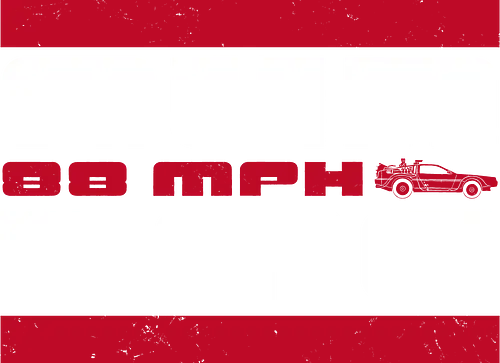 Run 88mph - RUN DMC, Future, Delorean - Standard T-Shirt