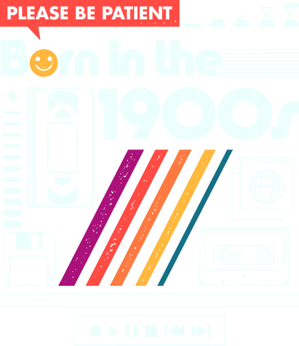 Born in the 1900s - 1900s, cassette tape, coding, computer, developer, floppy disk, funny, geek, internet, movies, music, nerd, nostalgia, programmer, vhs - Standard T-Shirt