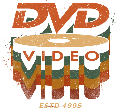 DVD Video 95 - Physical media, real media, dvd, cd, blu ray, digital code, real games, own game, own the game, 90s, 1995, gaming, gamergate - Standard T-Shirt