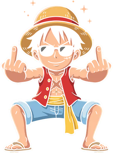 Rebel Captain: The Sun God's Salute - Luffy Gear 5 shirt, One Piece funny graphic tee, Sun God Nika apparel, anime middle finger design, edgy otaku streetwear, shonen manga clothing, pirate captain merch, sarcastic anime shirt, rebel aesthetic fashion, cool anime sunglasses tee - Standard T-Shirt