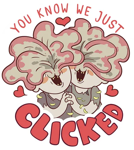 You know we just clicked - clicker, last, gaming, puns