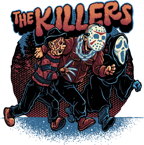The Killers Club - Movie, horror, horror movie, classic, villains, funny, humor, mash up, adventure