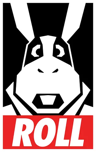 Roll - star, fox, game, roll, bunny, fox, peppy, retro, demonigote