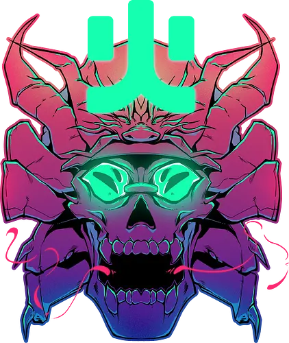 Cyber_Kabuto - samurai, kabuto, helm, japan, cyperpunk