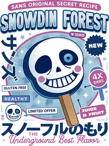 Snowdin Foroest Ice Cream - Tale, deltarune, muffet, sans, spider cider, indie game, video game, gaming, rpg, flowey, mettaton, gamer, papyrus, toriel, asgore, coffee
