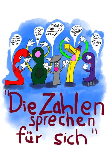 Die Zahlen sprechen für sich - albern, Mathematik, Zahlen