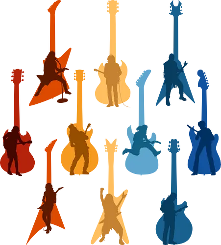 String Legends  - electric guitar, 80s, 90s, band, guitar, guitar player, guitarist, metal, music, music lover, musician, nostalgia, retro, rock, vintage