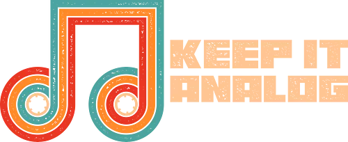 Keep It Analog - music, 70s, 80s, 90s, analog, band, cassette, cassette tape, geek, musician, nostalgia, old school, retro, rock, vintage - Standard T-Shirt