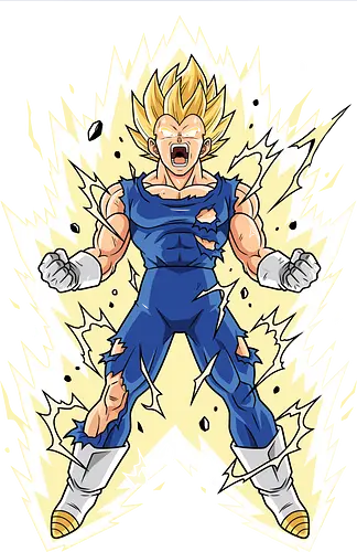 Prince's Pride: The Golden Awakening - battle damage anime design, yellow aura graphic, Vegeta shirt, Super Saiyan graphic tee, DBZ prince apparel, anime power up streetwear, shonen manga clothing, retro 90s anime fashion, otaku workout tee, nostalgic anime merch - Standard T-Shirt