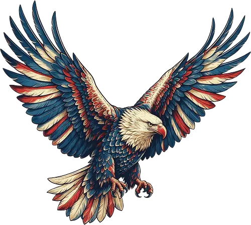 Majestätischer Adler - > EagleDesign, MajesticEagle, FreedomVibes, BirdOfPrey, WildlifeArt, PowerfulEagle, AmericanSymbol, AnimalGraphic, NatureLovers - Standard T-Shirt