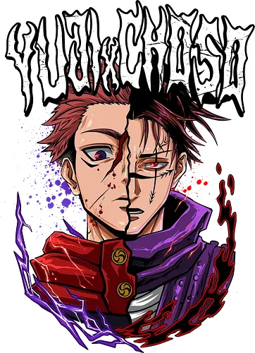 Yuji vs Choso Brothers of Chaos JJK - Choso, Jujutsu, rivalry art, brothers clash, Yuji Itadori, weeb gift, dynamic duo, anime graphic tee - Standard T-Shirt