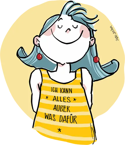 Ich kann alles.. - Ringelpulliweisheit, Ringelpulli, Spruch, Weisheit, Lebensweisheit, handgezeichnet, Augeanhirn - Standard T-Shirt