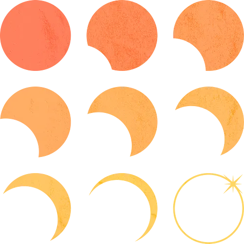 Solar Eclipse - solar eclipse, astronomy, curious, annular eclipse, eclipse, galaxy, geometric, minimalist, science, space, sun, telescope, universe - Standard T-Shirt