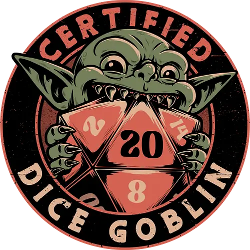 RPG Goblin Dice - Tabletop Game, Rpg, Rpg Design, Rpg Parody, Roleplay Game, Roleplaying, Roleplaying Game, Critical Role, Roleplay, Dice Goblin, Dice, D20, Pen and Paper, Dungeon Master, Pen and Paper, Pen and paper, Dungeon, Dungeons, Goblins, Goblin, Green Goblin, Goblin Mode, Fantasy, Dark Fantasy, Adventures, Adventure, Magic, Magical, Magical Creatures, Magical Creature, Creatures, Creature, Monster, Game Master, Tabletop Rpg, Tabletop, Certified, Critical Hit, Critical, Critical Fail, Critical Success - Standard T-Shirt