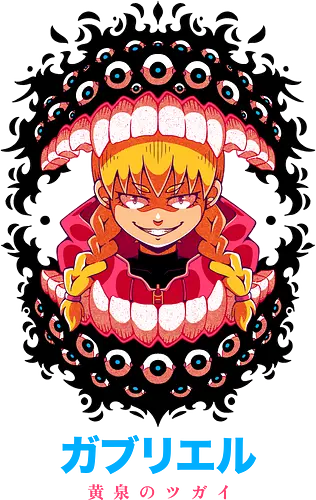 DEADLY BITE - yomi no tugai, gabu, gabby, tsugai, Alchemist, anime, manga - Standard T-Shirt