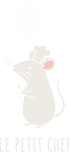Le Petit Chef: The Culinary Rat - Ratatouille inspired shirt, little chef graphic tee, cute rat apparel, funny foodie clothing, minimalist cooking design, kawaii animal streetwear, chef hat mouse shirt, animated movie aesthetic, wholesome culinary fashion, pastel food merch - Standard T-Shirt