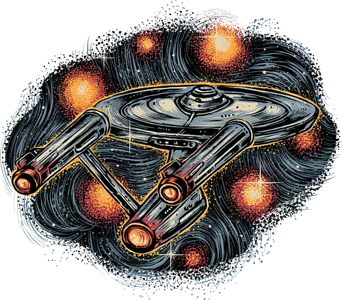 The Stars is waiting for us - TV show, TV series, retro, space, science fiction, sci-fi, spaceship - Standard T-Shirt