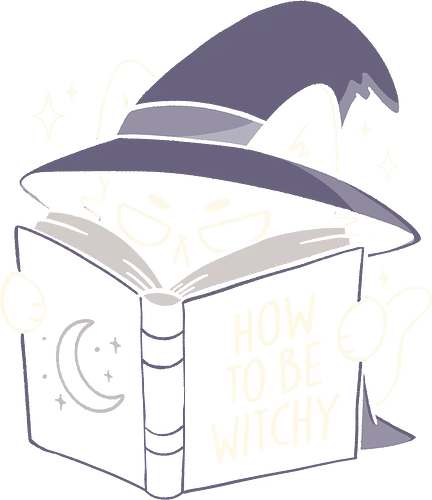 How To Be Witchy - koalatees, koala, koalastudio, black cat, cat lover, cat, spooky, spellbook, cute, gothic, occult, halloween, funny, witch, whimsical - Standard T-Shirt