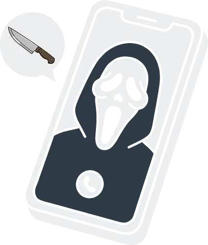 Missed Call: The Modern Slasher - Scream movie shirt, Ghostface caller graphic tee, modern horror apparel, 90s slasher streetwear, spooky halloween clothing, scary movie aesthetic design, funny horror meme tee, minimalist ghostface merch, text bubble knife graphic, alternative pop culture fashion - Standard T-Shirt