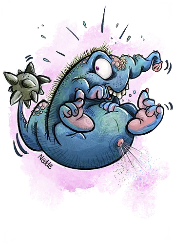 Konfetti - Monster, Monsta, Konfetti, Elefant, Elephant - Standard T-Shirt