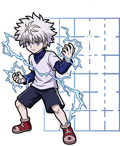 Killua Zoldyck - Hunter X Hunter - hxh, killua, killua zoldyck, hunter x hunter, anime gift, jjk, Pirate - Standard T-Shirt