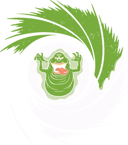Grüner Geist - Übernatürliches Chaos in Aktion - grüner Geist, übernatürliche Kunst, Geek Mashup, Retro Kunst, Geek Humor, Slimer, Ghost, Retro Kino, Geister Kunst, Popkultur, Spionage Kunst, Comedy Horror, James Bond, 007, Geek Crossover, Filmkunst, Geisterfigur, Geek Kultur, lustige Kunst - Standard T-Shirt