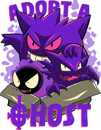 Adopt A Ghost - Ghost, Haunter, Ghastly - Standard T-Shirt