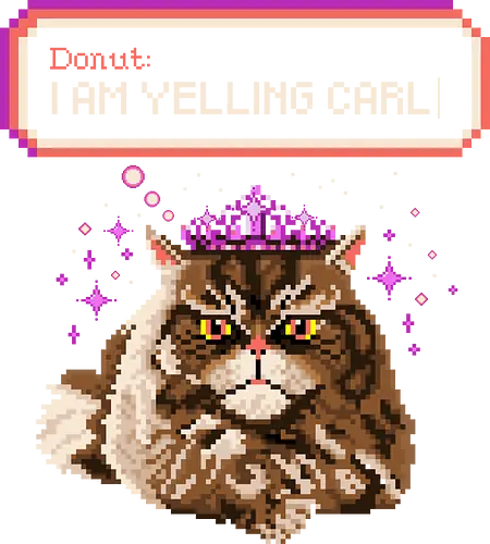 Donut I AM YELLING CARL - Donut, I AM YELLING CARL, dungeon crawler carl - Standard T-Shirt