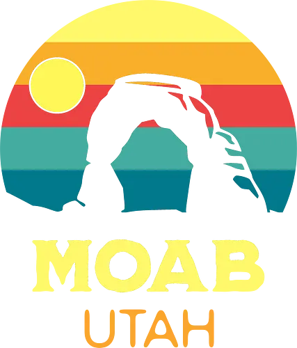 Moab Utah Wüsten Landschaft Sonnenuntergang Outdoor Abenteuer - Standard T-Shirt