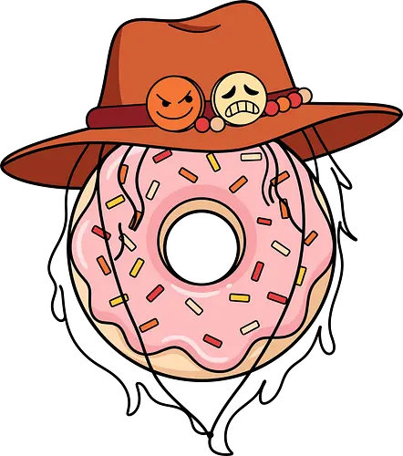 The Ultimate Anime Meme - One Piece meme shirt, Portgas D Ace merch, Fire Fist donut graphic, dark humor anime tee, tragic anime meme apparel, iconic pirate hat design, otaku inside joke clothing, funny manga streetwear, aesthetic anime food shirt, anime heartbreak tee - Standard T-Shirt