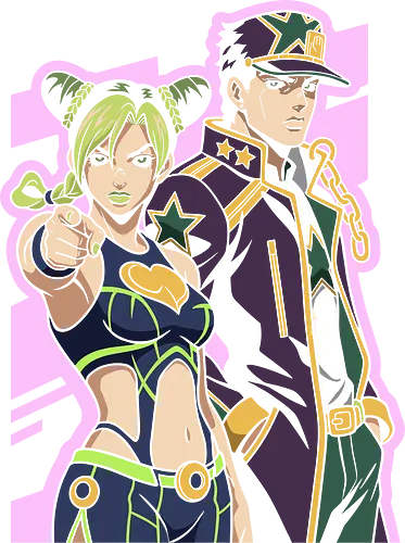 Ocean Lineage: The Star Legacy - Jojo Bizarre Adventure shirt, Jolyne Cujoh graphic tee, Jotaro Kujo merch, Stone Ocean apparel, anime family streetwear, bizarre anime fashion, JJBA part 6 clothing, aesthetic otaku graphic, shonen manga fashion, anime pose shirt - Standard T-Shirt
