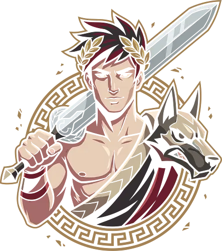 Prince of the Underworld: The Defiant God - Hades game shirt, Zagreus graphic tee, indie gaming apparel, Greek mythology streetwear, Cerberus hound design, prince of the underworld merch, retro gamer fashion, roguelike video game tee, aesthetic geek clothing, minimalist mythology art - Standard T-Shirt