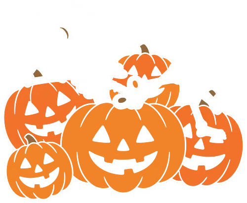 Pumpkin Patch Phantom: The Ghost Pup - ghost dog shirt, halloween pumpkin tee, negative space apparel, spooky cute streetwear, jack o lantern graphic, nostalgic halloween clothing, minimalist autumn fashion, phantom pup design, creepy kawaii merch, subtle pop culture shirt - Standard T-Shirt
