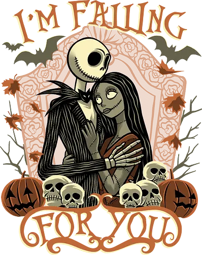 Falling For You - Jack Skellington, Nightmare - Standard T-Shirt