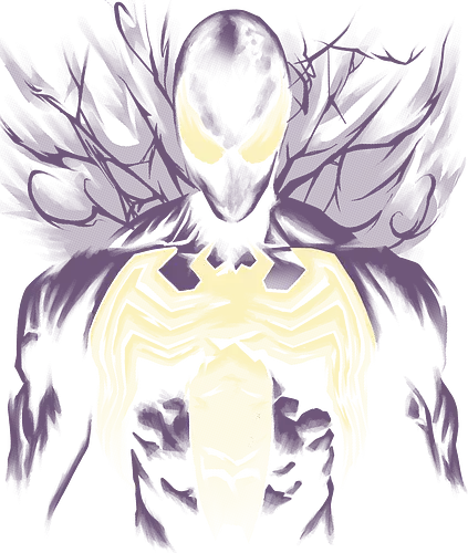 Alien Symbiote - Superhero, Symbiote, Symbiote - Standard T-Shirt