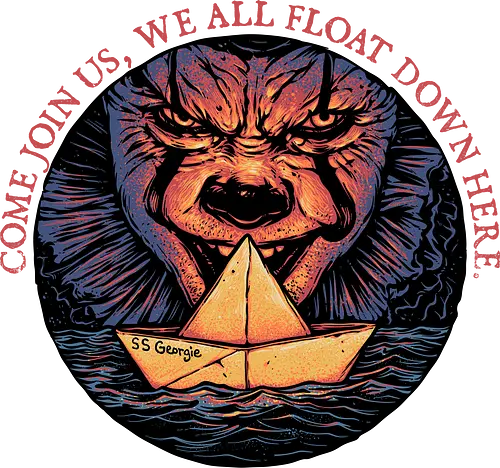 Join the Float - Movie, horror, Halloween, horror movie, clown, creepy, mystery, monster - Standard T-Shirt