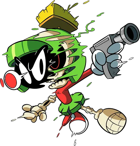 Freaky Grüner Marsianer Horror - Underground Alien Cartoon Kunst - grüner Marsianer Horror, Alien Cartoon Freaky, grünes Marsianer Skelett, rotes hypnotisches Auge Cartoon, Marvin the Martian, horror, schmelzendes grünes Schleim, Underground Alien Kunst, Alien Horror Geek Druck, Zombie Marsianer Waffe, römischer Helm Cartoon Horror, alternative Alien Kunst, Weltraum Cartoon Horror, urbaner Alien Geek Druck, Marsianer Pop Art Horror, Alien Charakter Horror, dunkler Alien Cartoon - Standard T-Shirt