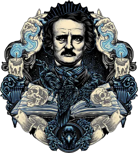Keeper of the Macabre - Writer, poet, book, books, editor, critic, poetry, stories, theories, literature - Standard T-Shirt