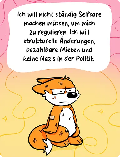 Regulationsfuchs - Fuchs, Politik, Selfcare - Standard T-Shirt
