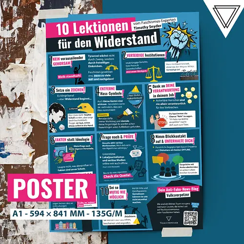 Poster - Widerstand