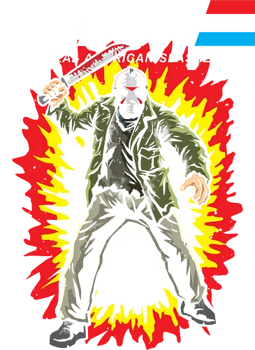 G.I JASON - horror, halloween, slasher, mashup, parody, comic, 80s, hero - Standard T-Shirt