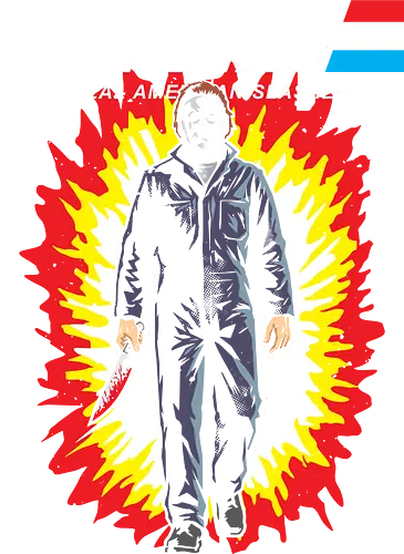 G.I MYERS - horror, halloween, slasher, mashup, parody, comic, 80s, hero - Standard T-Shirt