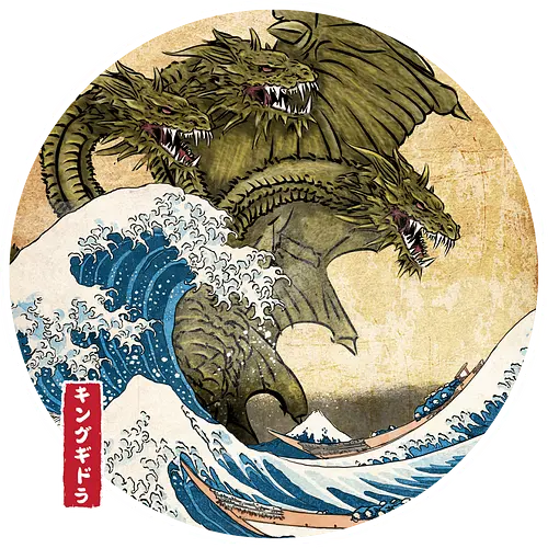 The Great King of terror off Kanagawa - Standard T-Shirt