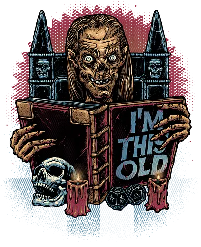 The Old Keeper - Horror, Halloween, series, TV show, TV series, old, funny - Standard T-Shirt