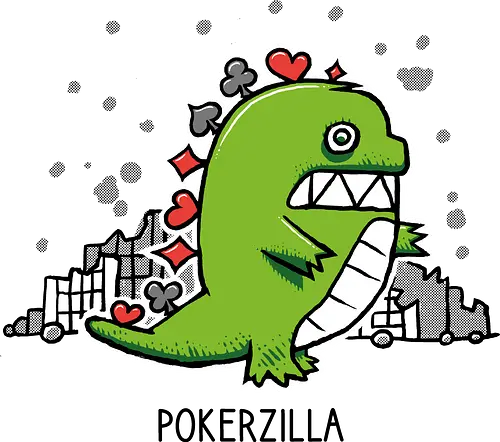 Pokerzilla - Kaiju, Poker - Standard T-Shirt