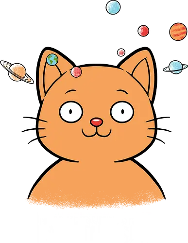 Pursonal space - Personal space, Cat, Cats, Space - Standard T-Shirt