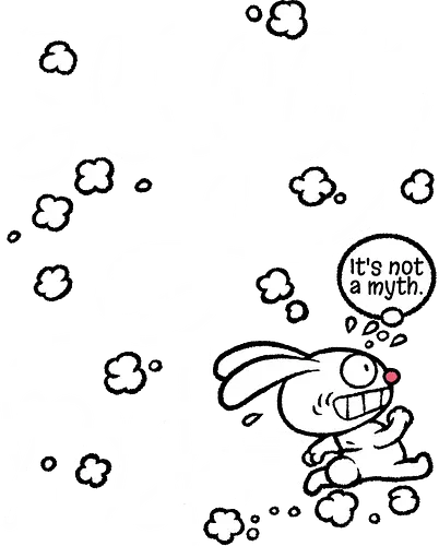 Sugar rush - Sugar rush, Sweets, Rabbit, Rabbit, Sugar - Standard T-Shirt