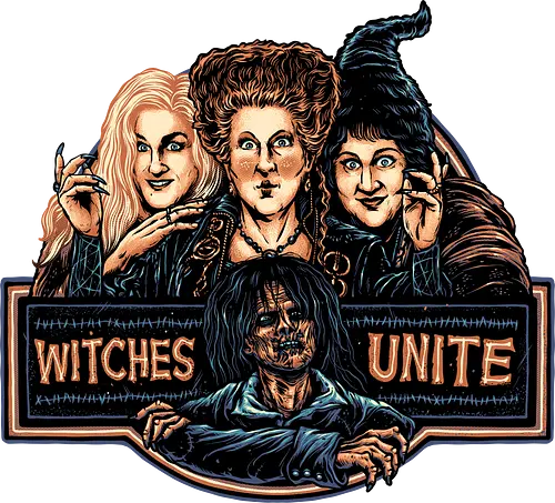 May All the Witches Unite - Movie, film, family, comedy, Halloween, witch, witches, fantasy, magical - Standard T-Shirt